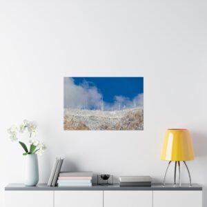 Signal Above the Snow – Sandia Peak Tower Array in Winter