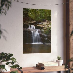 Whispers of Water – Canton, Georgia Waterfall - Waterfall Photography, Gift for Nature Lovers