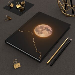 Moonlit Hardcover Journal – Perfect for Dreamers and Creatives